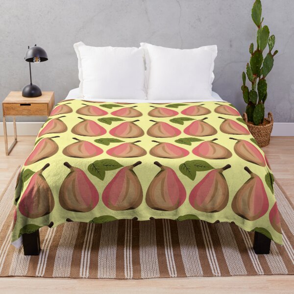 Item preview, Pears Fruit Patern Design Pillow 03 designed and sold by blueocan.