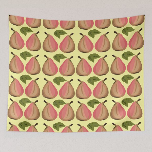 Item preview, Pears Fruit Patern Design Pillow 03 designed and sold by blueocan.