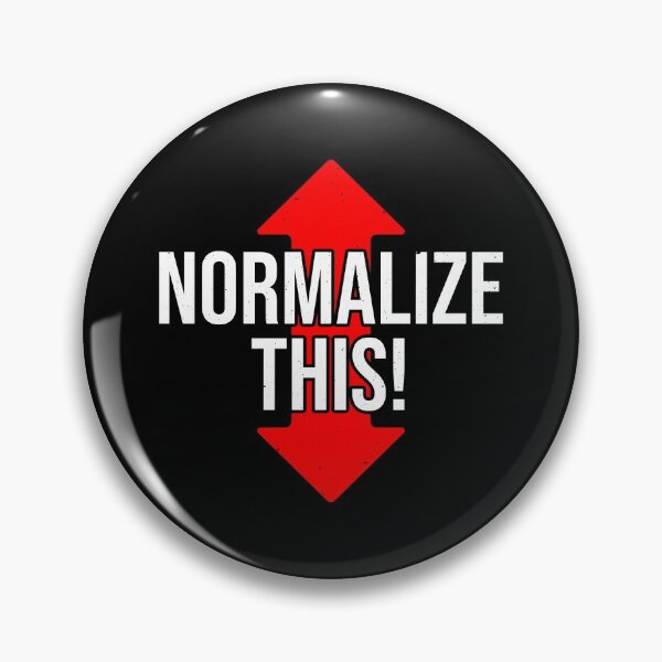 Item preview, Normalize This! Funny Distressed Typography designed and sold by Happy Puppy Print On Demand.