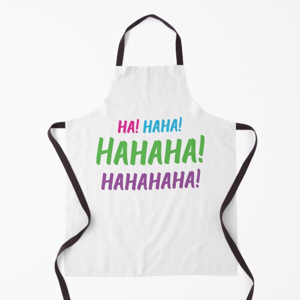 Item preview, Ha! Haha! Hahaha! Hahahaha! | World Laughter Day 2021 | Quotes | White | Pink Blue Green Purple designed and sold by Wintre2.