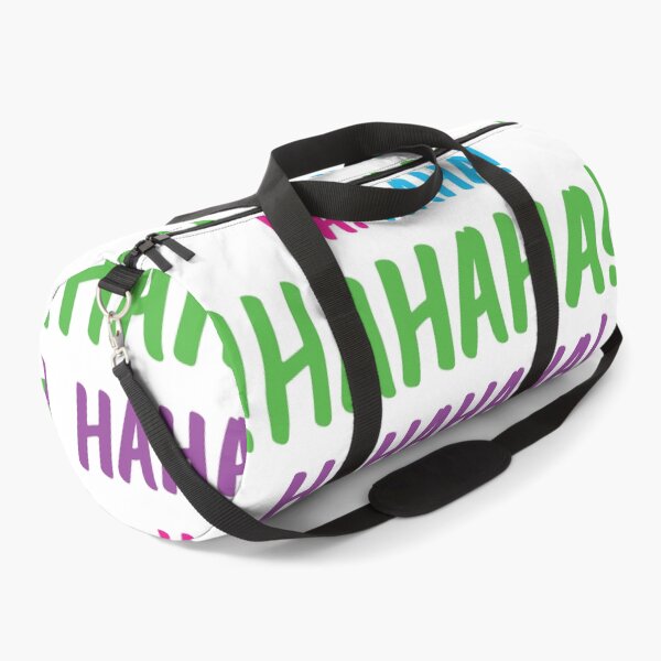 Item preview, Ha! Haha! Hahaha! Hahahaha! | World Laughter Day 2021 | Quotes | White | Pink Blue Green Purple designed and sold by Wintre2.