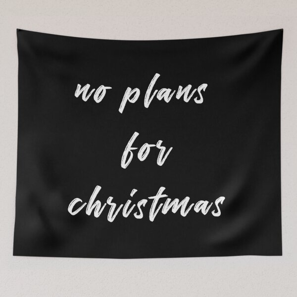 Item preview, No plans for christmas designed and sold by AS C.