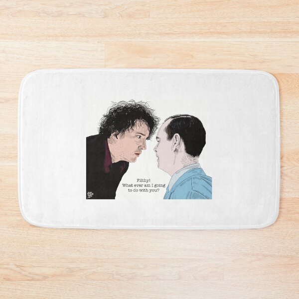 Item preview, Bernard Black and the cleaner, Black Books, Grapes of Wrath. designed and sold by Lucy  Chambers.