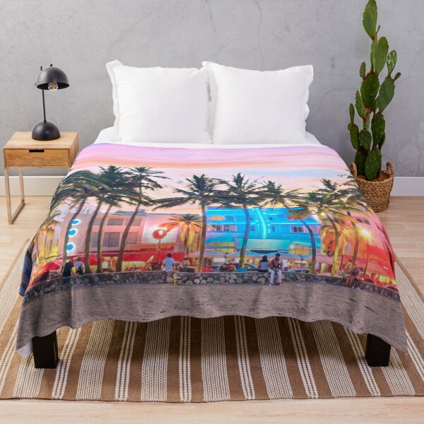 Item preview, Ocean Drive, Miami Beach designed and sold by Sofia-Draws.