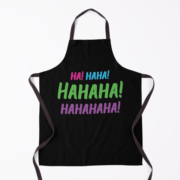Item preview, Ha! Haha! Hahaha! Hahahaha! | World Laughter Day 2021 | Quotes | Black | Pink Blue Green Purple designed and sold by Wintre2.