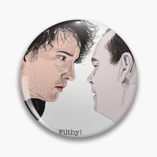 Item preview, Bernard Black and the cleaner, Black Books, Grapes of Wrath. designed and sold by Lucy  Chambers.