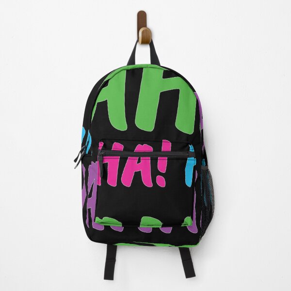 Item preview, Ha! Haha! Hahaha! Hahahaha! | World Laughter Day 2021 | Quotes | Black | Pink Blue Green Purple designed and sold by Wintre2.
