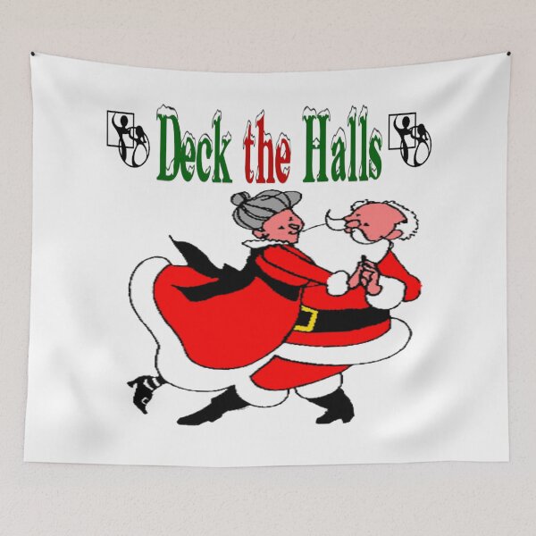 Item preview, Deck The Halls designed and sold by Square Dancing Gifts & Merchandise.