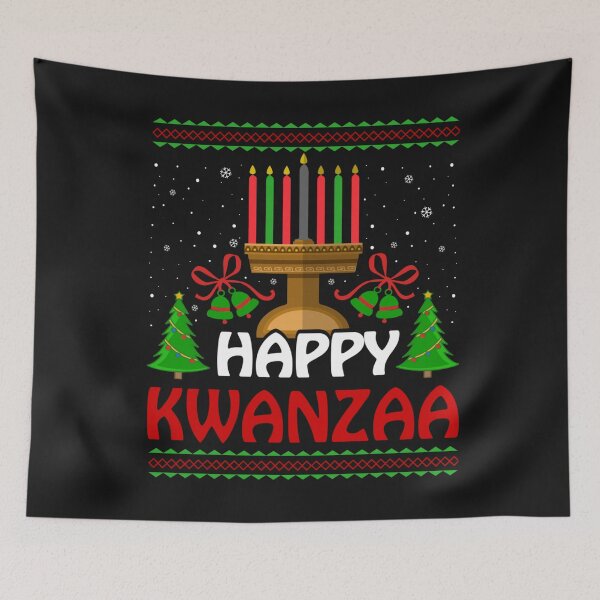 Item preview, Happy Kwanzaa Ugly Christmas Sweater, Celebrate Kwanzaa T Shirt designed and sold by Anthony-Wilson.