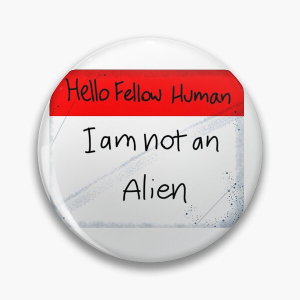 Item preview, Hello fellow human! I am not an alien  designed and sold by hallas2b.