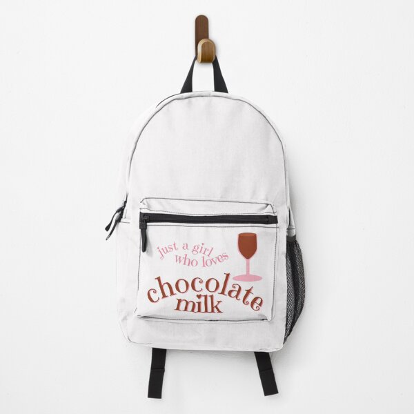 Item preview, Just A Girl Who Loves Chocolate Milk Pink designed and sold by cashewdays.