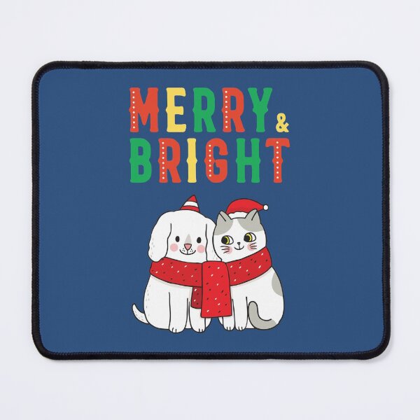 Item preview, Merry Christmas from Cat and Dog designed and sold by LamaraK.
