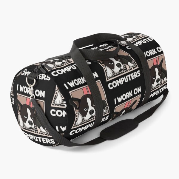 Item preview, Bulldog I Work on Computers designed and sold by TheAplus.