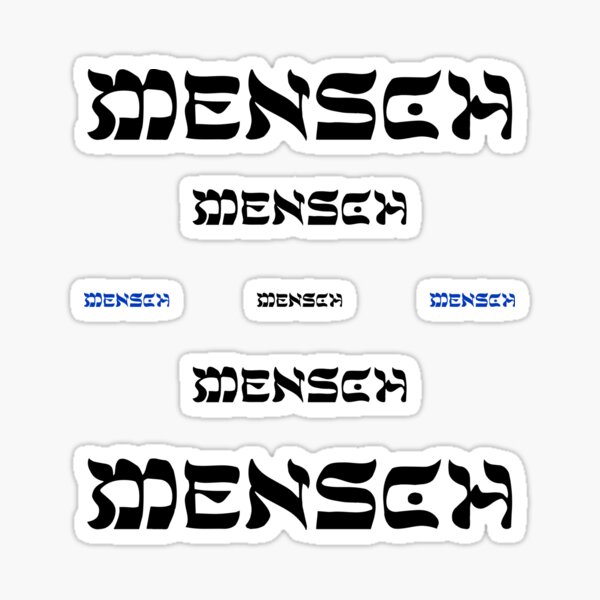 Item preview, MENSCH  designed and sold by MadEDesigns.