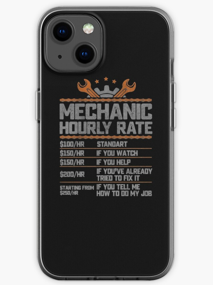 Mechanic Hourly Rate List Labor Rates Funny Diesel Mechanics Gifts