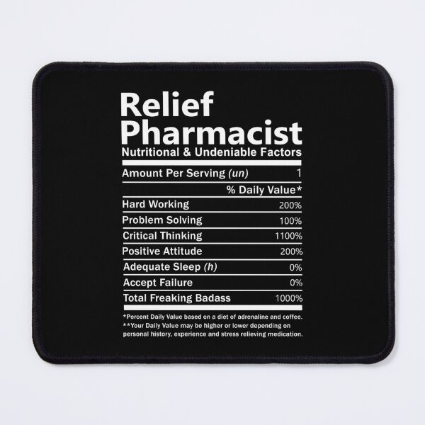 Item preview, Relief Pharmacist T Shirt - Nutritional and Undeniable Factors Gift Item Tee designed and sold by oslandefren.