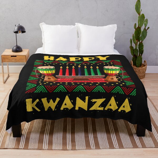Item preview, Happy Kwanzaa Kinara Candles African American Holiday T-Shirt  designed and sold by Anthony-Wilson.