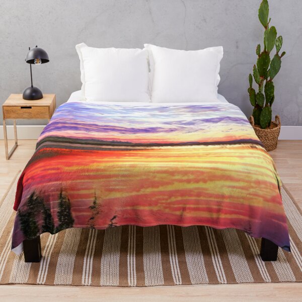 Item preview, Sun Over Lake designed and sold by DiscoGypsyFish.