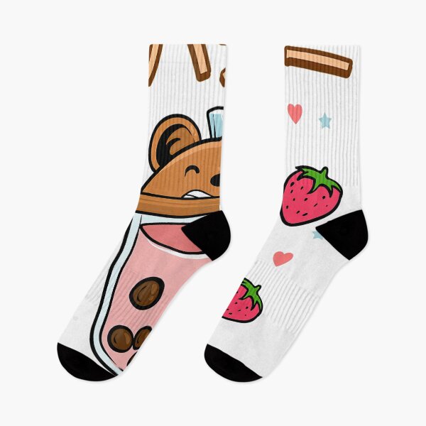 Item preview, Kawaii Boba Cute Bear Anime Drink Milk Tea Kawaii Aesthetic Bear designed and sold by ruangaoabcd97.