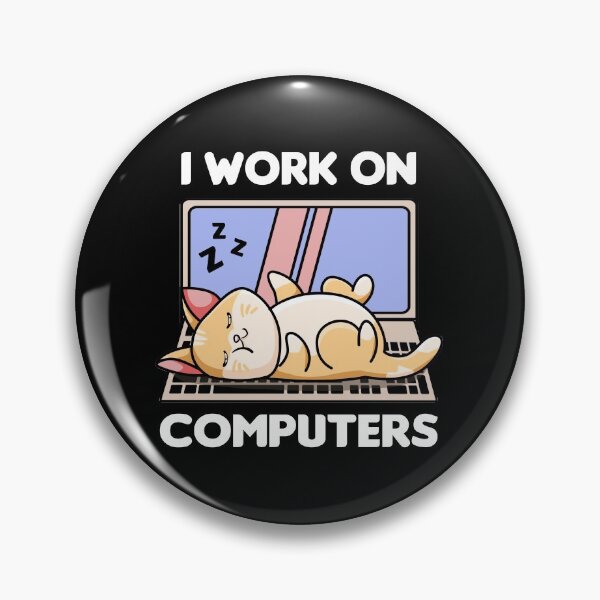 Item preview, Cat I Work on Computers designed and sold by TheAplus.