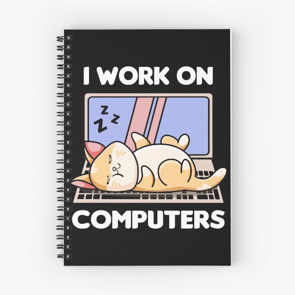 Item preview, Cat I Work on Computers designed and sold by TheAplus.