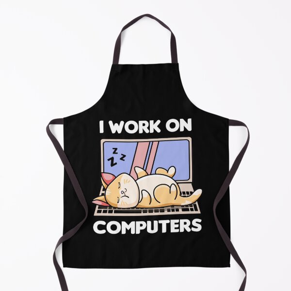 Item preview, Cat I Work on Computers designed and sold by TheAplus.