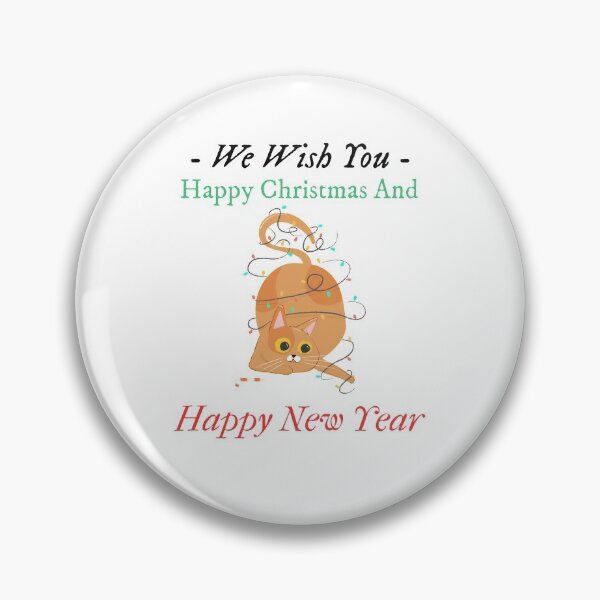 Item preview, We Wish You Happy Christmas And Happy New Year - Eleventh Cute Christmas Pet | Merry Christmas designed and sold by Polariszero.
