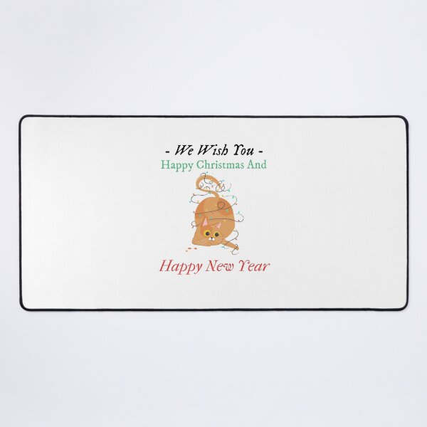 Item preview, We Wish You Happy Christmas And Happy New Year - Eleventh Cute Christmas Pet | Merry Christmas designed and sold by Polariszero.