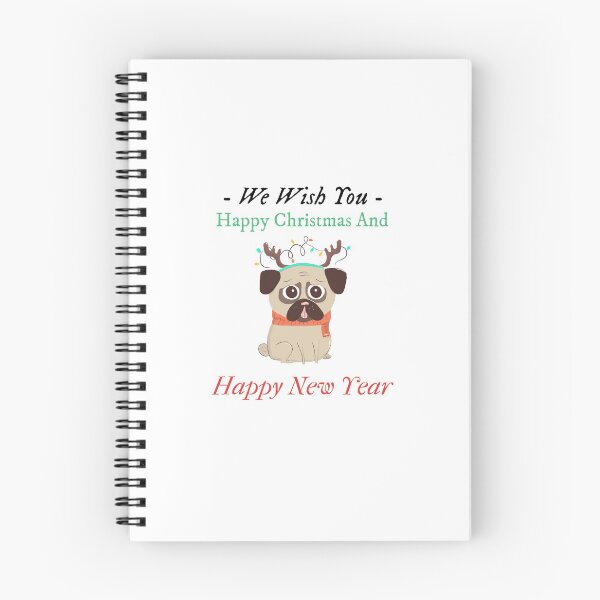 Item preview, We Wish You Happy Christmas And Happy New Year - Twelfth Cute Christmas Pet | Merry Christmas designed and sold by Polariszero.