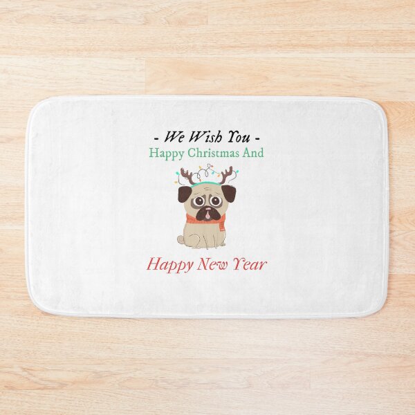 Item preview, We Wish You Happy Christmas And Happy New Year - Twelfth Cute Christmas Pet | Merry Christmas designed and sold by Polariszero.