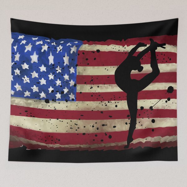Artikelvorschau, Turner Silhouette Flagge entworfen und verkauft von Flexiblepeople.