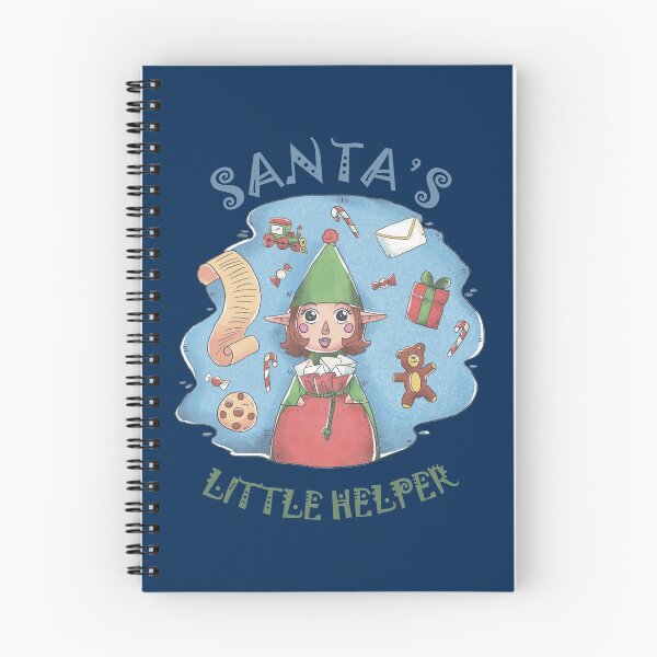 Item preview, Santas Little Helper - Happy Christmas and a happy new year! - Available in stickers, clothing, etc designed and sold by crazycollective.