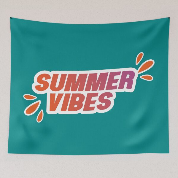 Item preview, Summer Vibes Typographi Quotes designed and sold by Random Fandom.
