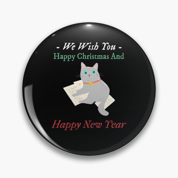 Item preview, We Wish You Happy Christmas And Happy New Year - Fourteenth Cute Christmas Pet | Merry Christmas designed and sold by Polariszero.