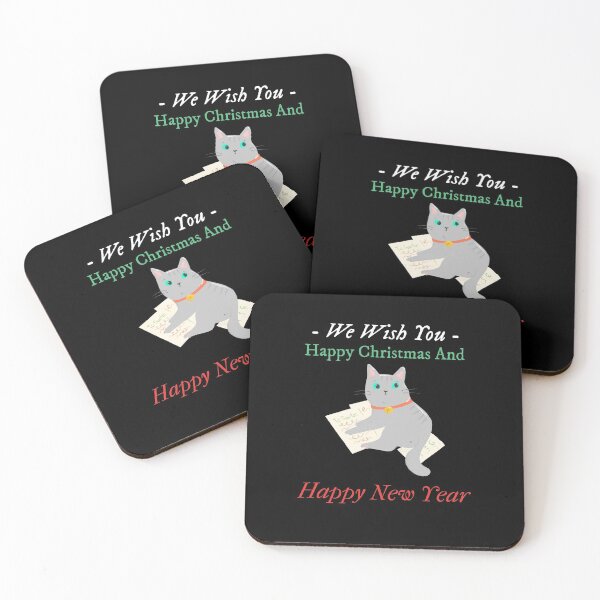 Item preview, We Wish You Happy Christmas And Happy New Year - Fourteenth Cute Christmas Pet | Merry Christmas designed and sold by Polariszero.