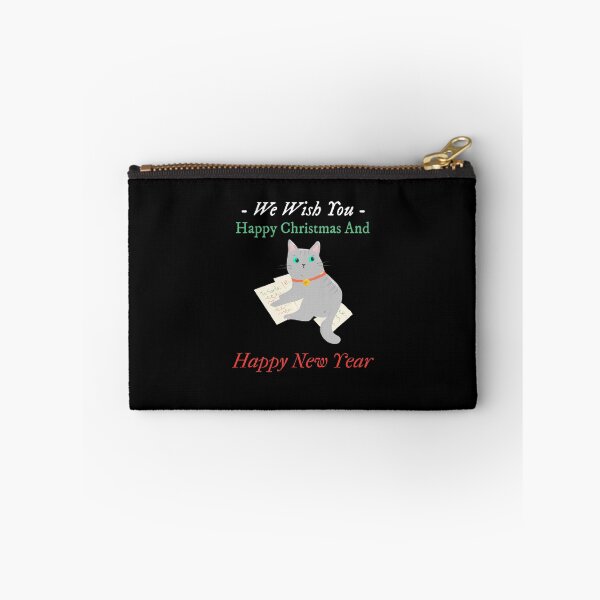 Item preview, We Wish You Happy Christmas And Happy New Year - Fourteenth Cute Christmas Pet | Merry Christmas designed and sold by Polariszero.
