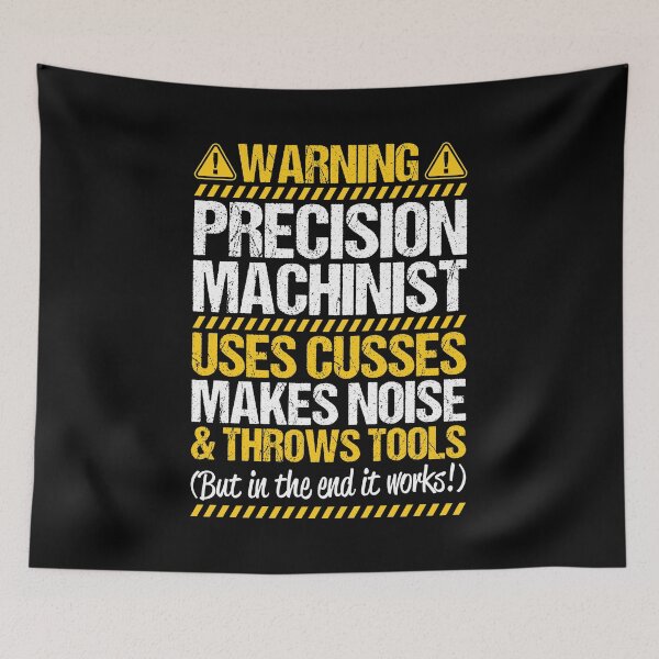 Item preview, Precision Machinist Precision Mechanic designed and sold by Krautshirts.