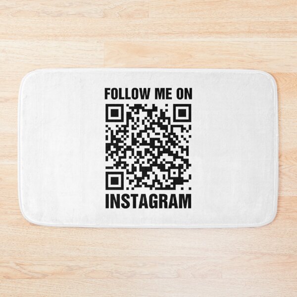 Item preview, Rick Roll QR Code Prank Follow Me On Instagram designed and sold by allysmar.