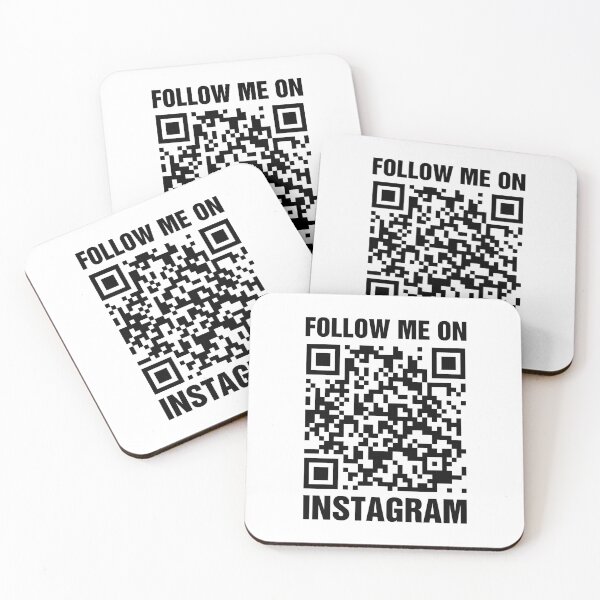 Item preview, Rick Roll QR Code Prank Follow Me On Instagram designed and sold by allysmar.