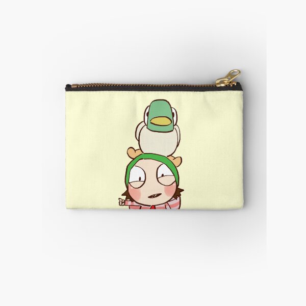 Item preview, I draw happy sarah and duck on her head / sarah and duck  designed and sold by RansRoom.