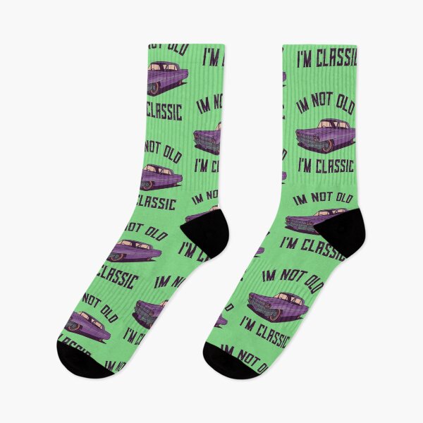 Item preview, I'm Not Old I'm A Classic Funny Graphic Vintage Car Lover designed and sold by Mfk Clothes.