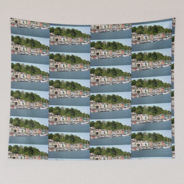Item preview, Houses Along the River Dart designed and sold by Martha Sherman.