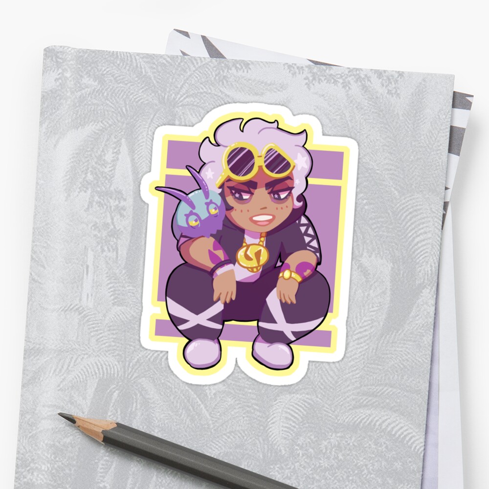  YA  BOY GUZMA Sticker  by tangledbeasties Redbubble