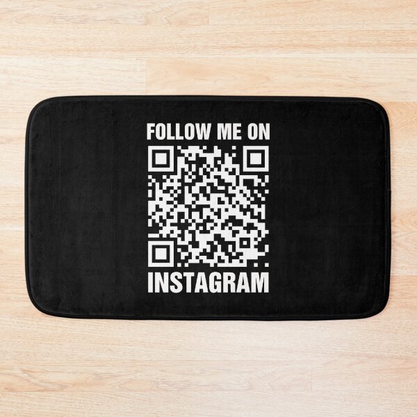 Item preview, Rick Roll QR Code Prank Follow Me On Instagram designed and sold by allysmar.