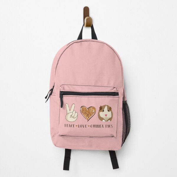 Item preview, Peace Love Guinea Pigs Lover Peace Sign Hand and Cute Heart Design designed and sold by alenaz.