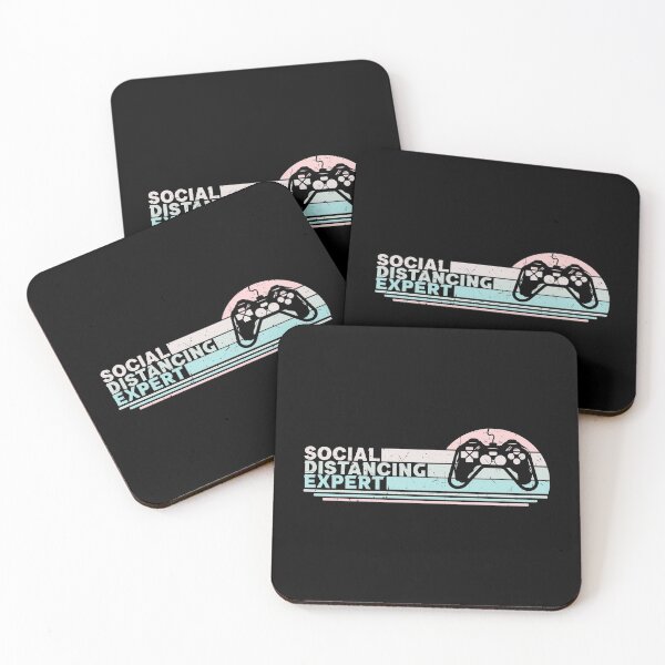 Item preview, Social Distancing Expert Video Gamer designed and sold by ExcitedMood.