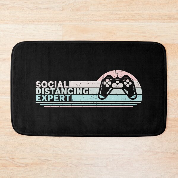 Item preview, Social Distancing Expert Video Gamer designed and sold by ExcitedMood.