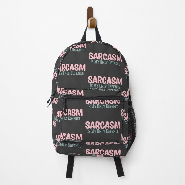 Item preview, Sarcasm Is My Only Defence - cute colorful text designed and sold by TheMajesticGoat.