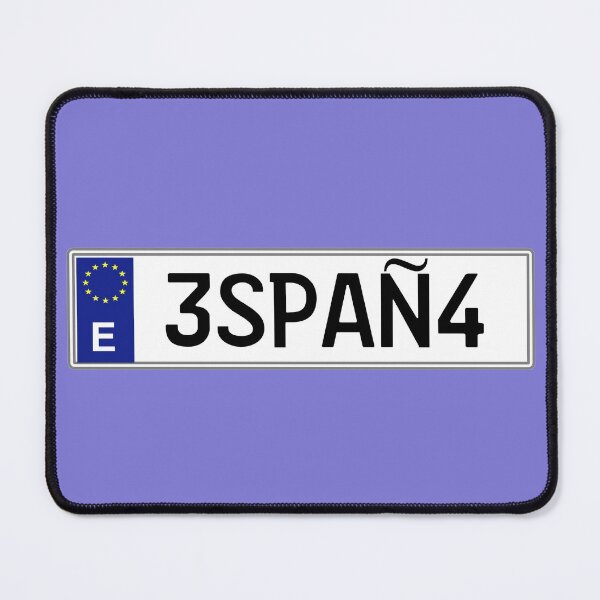Item preview, Spain España car license plate designed and sold by Travellerz.