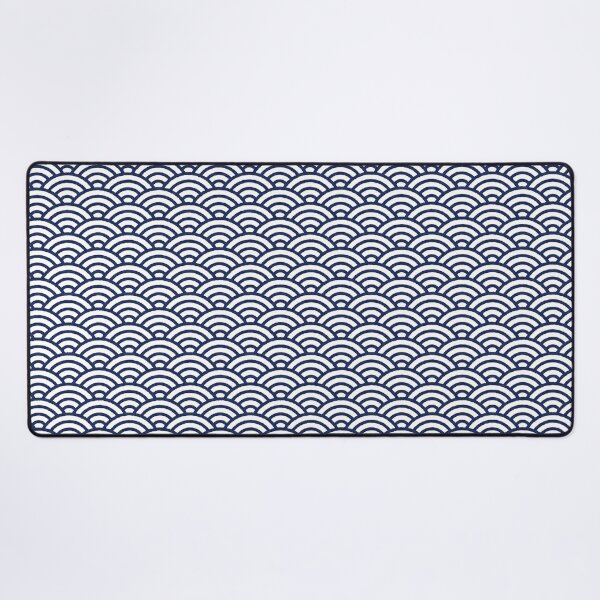 Geometrical Computer Mouse Pad, Modern Illustration Along Asymmetrical  Abstract Shapes in Ornamental Design, Rectangle Non-Slip Rubber Mousepad